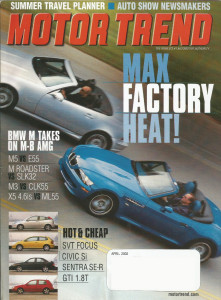 MOTOR TREND 2002 APR - BMW M-CLASS vs. MERCEDES AMGs